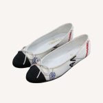 Chanel Ballet Flats White For Women