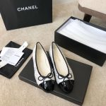 Chanel Ballet Flats White For Women