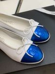 Chanel Ballet Flats White For Women