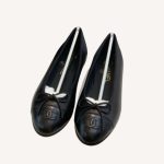 Chanel Ballet Flats Black For Women