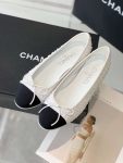 Chanel Ballet Flats White For Women