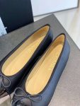 Chanel Ballet Flats Black For Women G02819 Y01552 94305