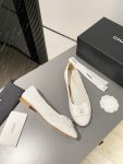 Chanel Ballet Flats White For Women