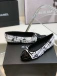 Chanel Ballet Flats White For Women