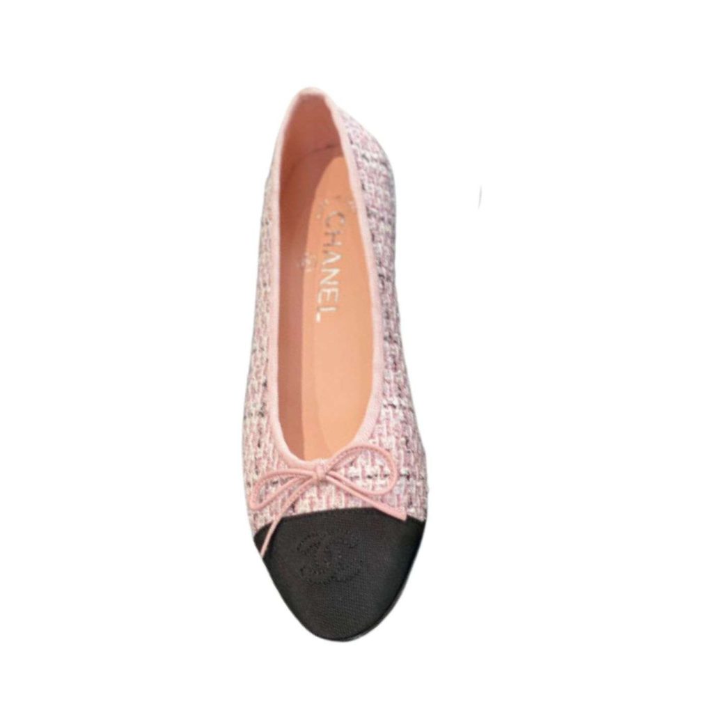 Chanel Ballet Flats White For Women