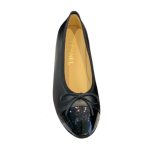 Chanel Ballet Flats Black For Women G02819 Y01552 94305