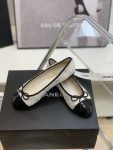 Chanel Ballet Flats White For Women