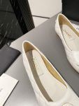 Chanel Ballet Flats White For Women