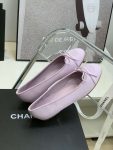 Chanel Ballet Flats Purple For Women