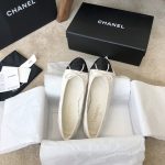 Chanel Ballet Flats White For Women