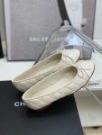 Chanel Ballet Flats White For Women