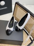 Chanel Ballet Flats White For Women