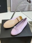 Chanel Ballet Flats Purple For Women