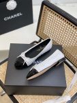 Chanel Ballet Flats White For Women