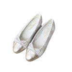 Chanel Ballet Flats White For Women