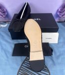 Chanel Ballet Flats Black For Women – 37 EU