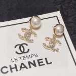 Chanel CC Earrings Gold For Women