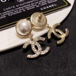 Chanel CC Earrings Gold For Women