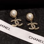 Chanel CC Earrings Gold For Women