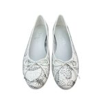 Chanel Cambon Ballet Flats White For Women