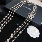 Chanel Chain Necklace Gold For Women