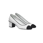 Chanel Chain Pumps White For Women