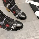 Chanel Classic Electric Embroidered Boot Black For Women