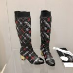 Chanel Classic Electric Embroidered Boot Black For Women