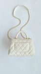 Chanel Coco Handle Mini Bag White For Women 5,1in/13cm