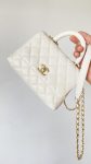 Chanel Coco Handle Mini Bag White For Women 5,1in/13cm