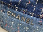 Chanel Demin Medium Bag Blue For Women 38.5cm / 15.1in