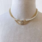 Chanel Double C Necklace Gold For Women