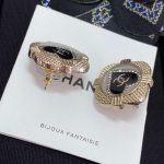 Chanel Earrings Black For Women