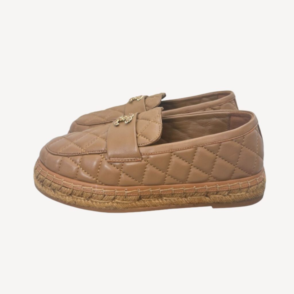 Chanel Espadrilles Brown For Women