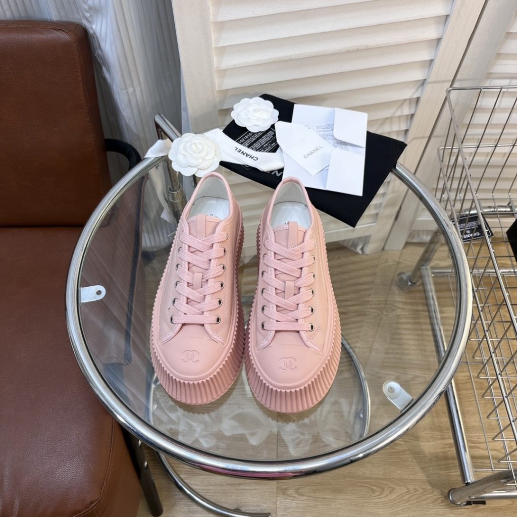 Chanel Gutdzu Sneakers Pink For Women