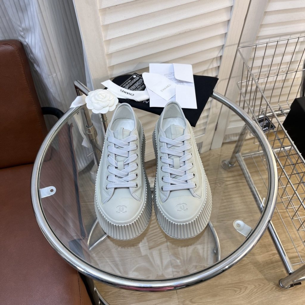 Chanel Gutdzu Sneakers White For Women