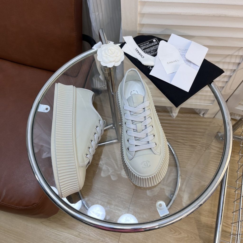 Chanel Gutdzu Sneakers White For Women