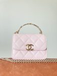 Chanel HAAS Mini Bag Pink For Women 3,7in/9,5cm