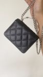 Chanel HAAS Mini Bag Black For Women 3,7in/9,5cm