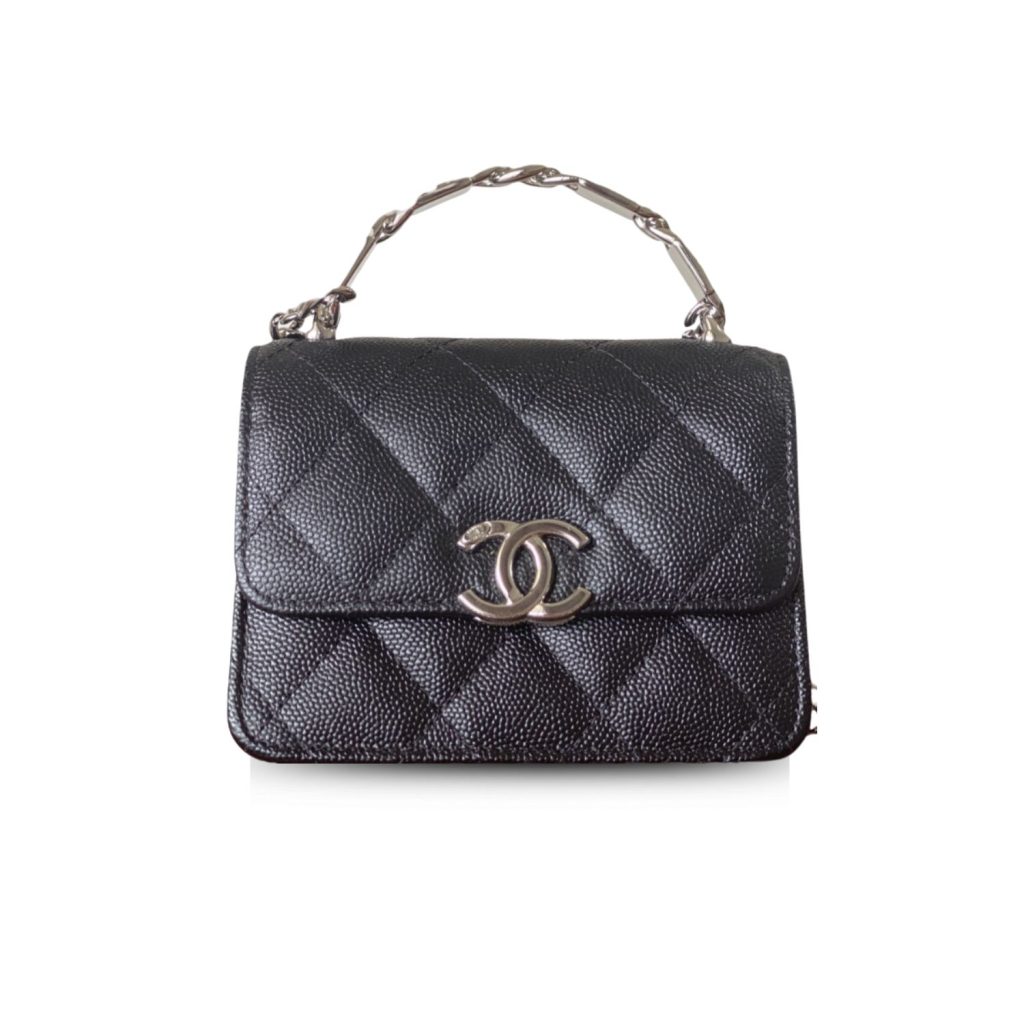 Chanel HAAS Mini Bag Black For Women 3,7in/9,5cm