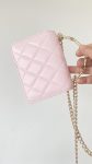 Chanel HAAS Mini Bag Pink For Women 3,7in/9,5cm