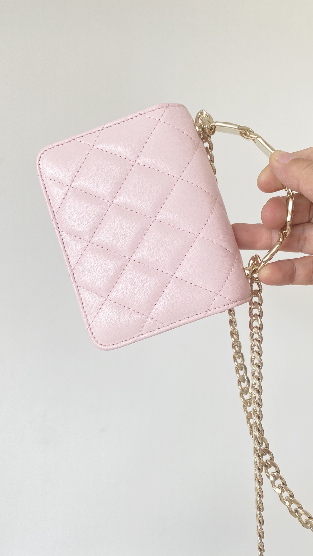 Chanel HAAS Mini Bag Pink For Women 3,7in/9,5cm