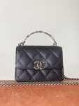 Chanel HAAS Mini Bag Black For Women 3,7in/9,5cm