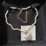 Chanel Love Pearl Necklace White For Women