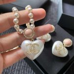 Chanel Love Pearl Necklace White For Women