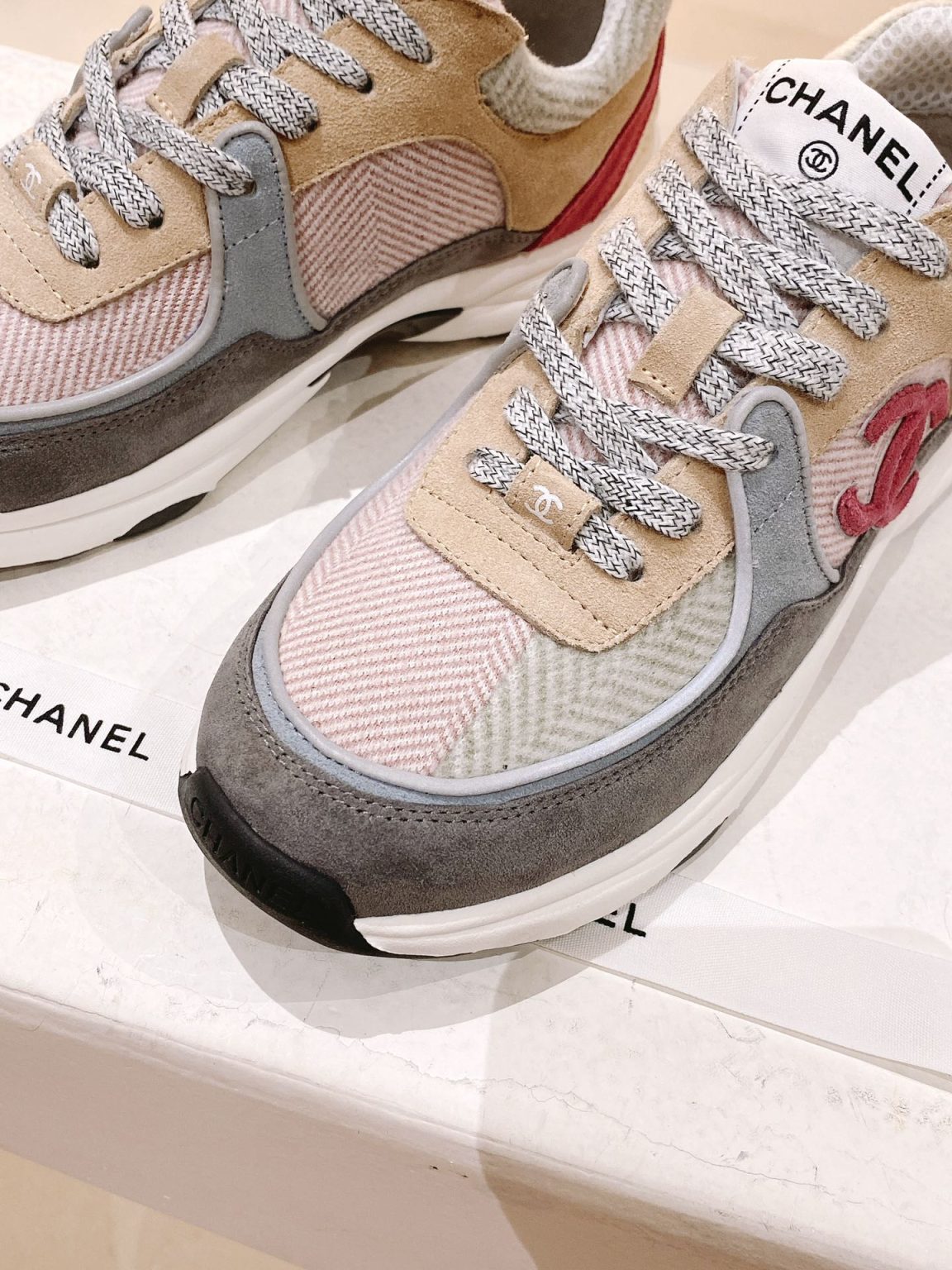 Chanel Low-Top Sneakers Multicolor For Women