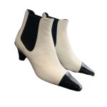 Chanel Martin Loafer Boot White For Women