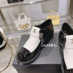 Chanel Mary Jane Loafers Hidden White For Women