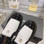 Chanel Mary Jane Loafers Hidden White For Women