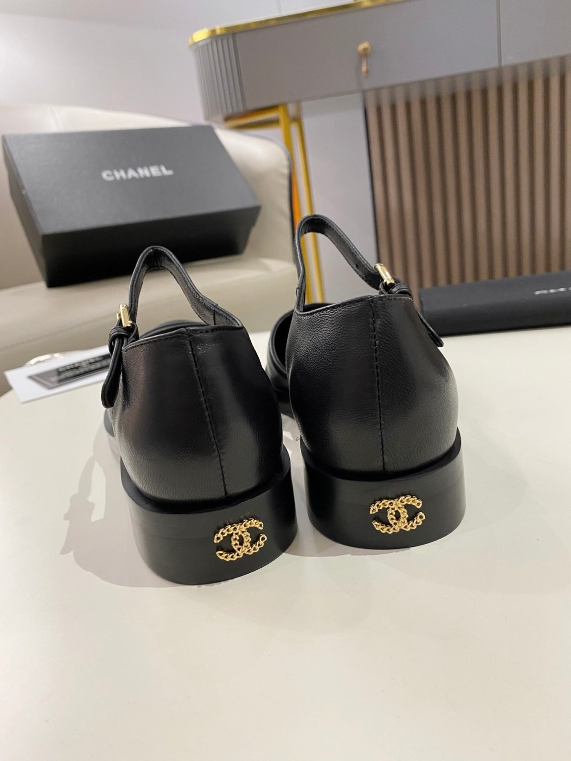 Chanel Mary Janes Black For Women